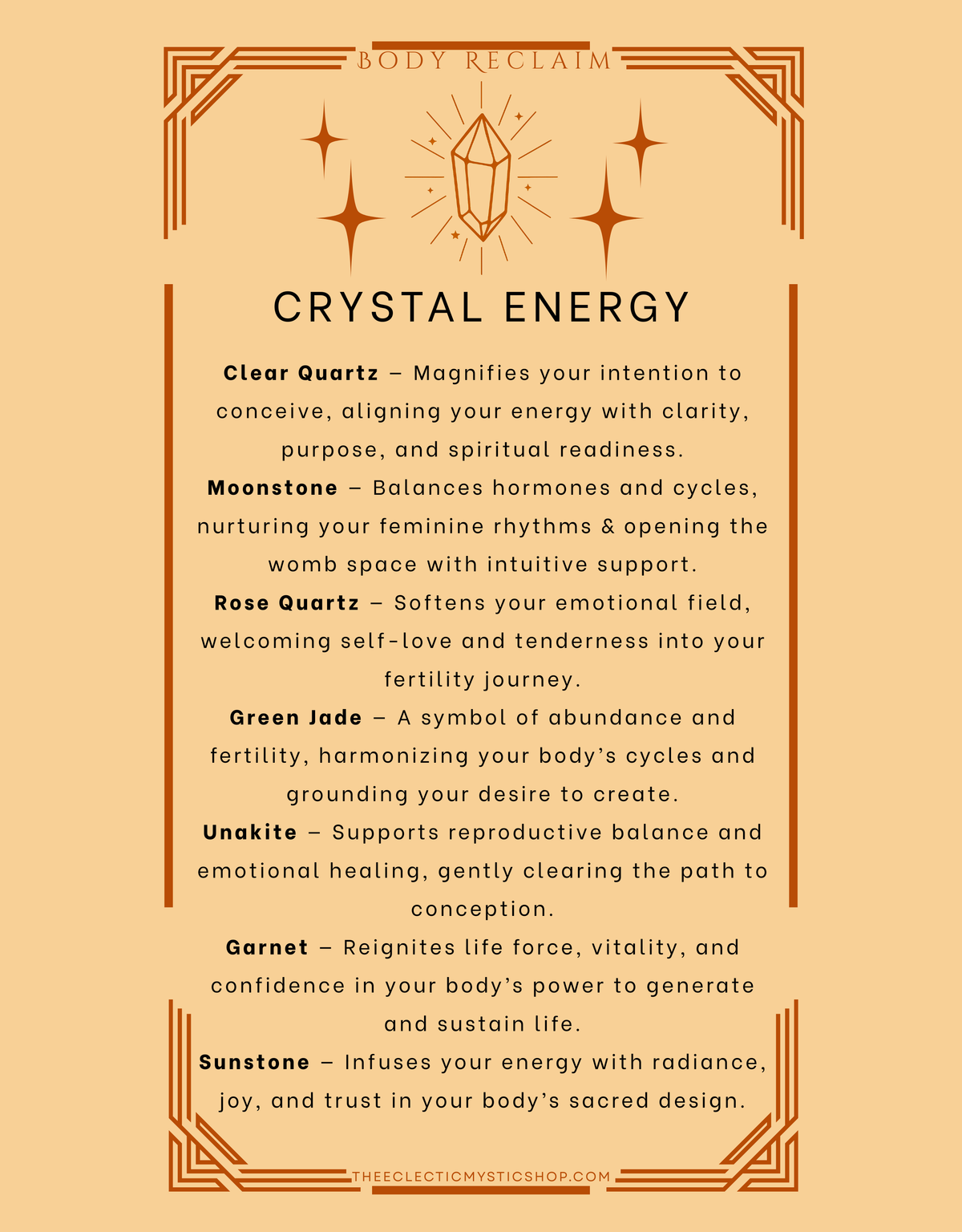 Body Reclaim - Trauma Healing Intention Oil
