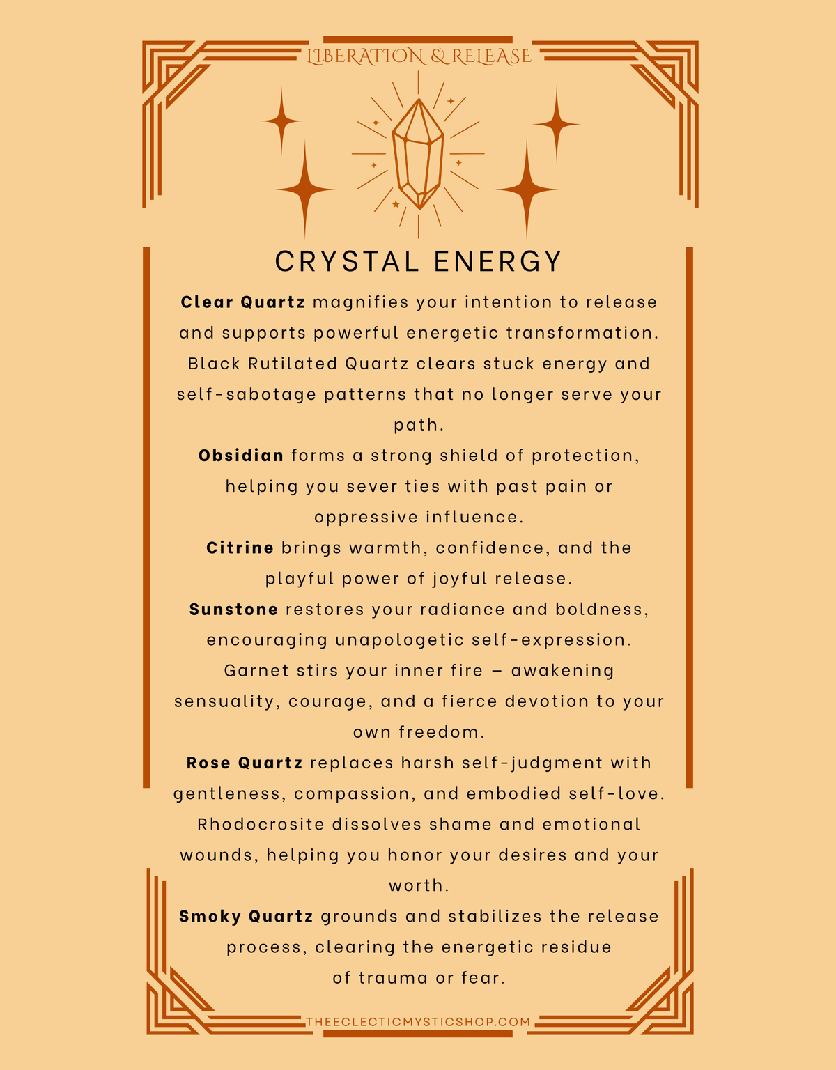 Liberation & Release Intention Oil
