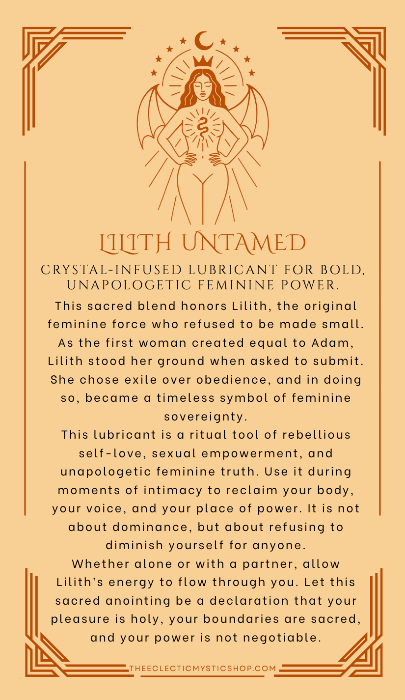 Lilith 8oz – Feminine Power & Sexual Confidence