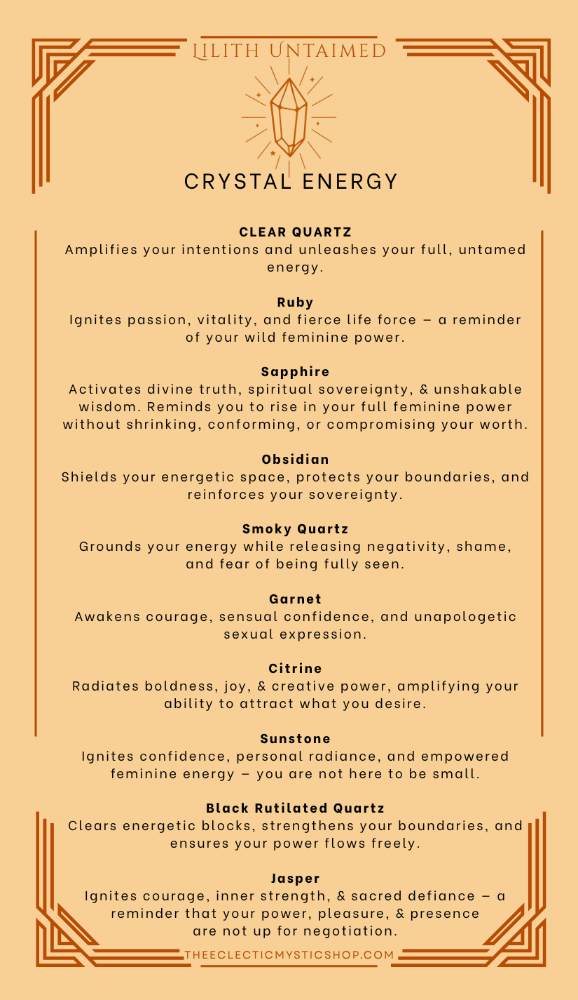Lilith 8oz – Feminine Power & Sexual Confidence
