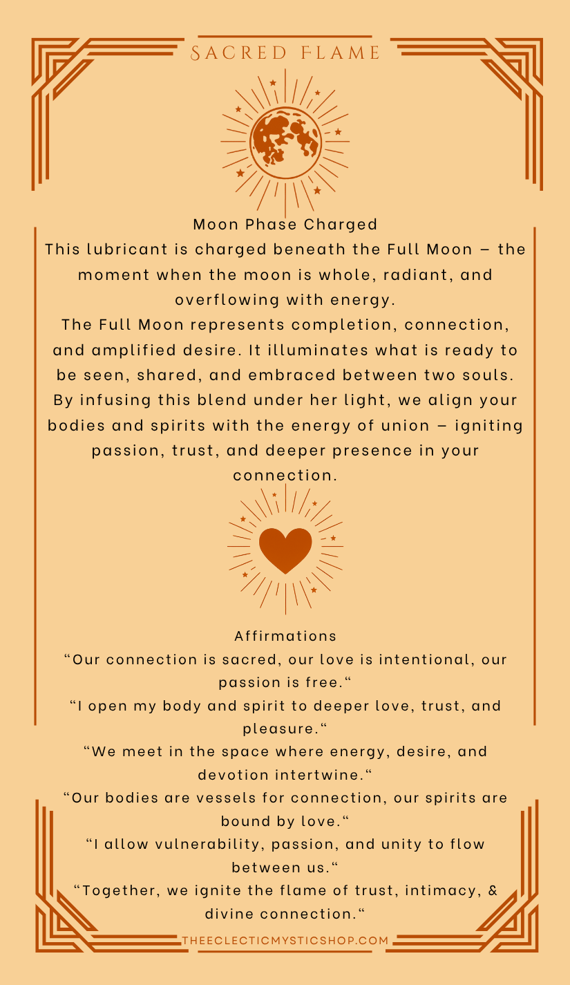 Sacred Flame 8oz – Union & Soulmate Connection