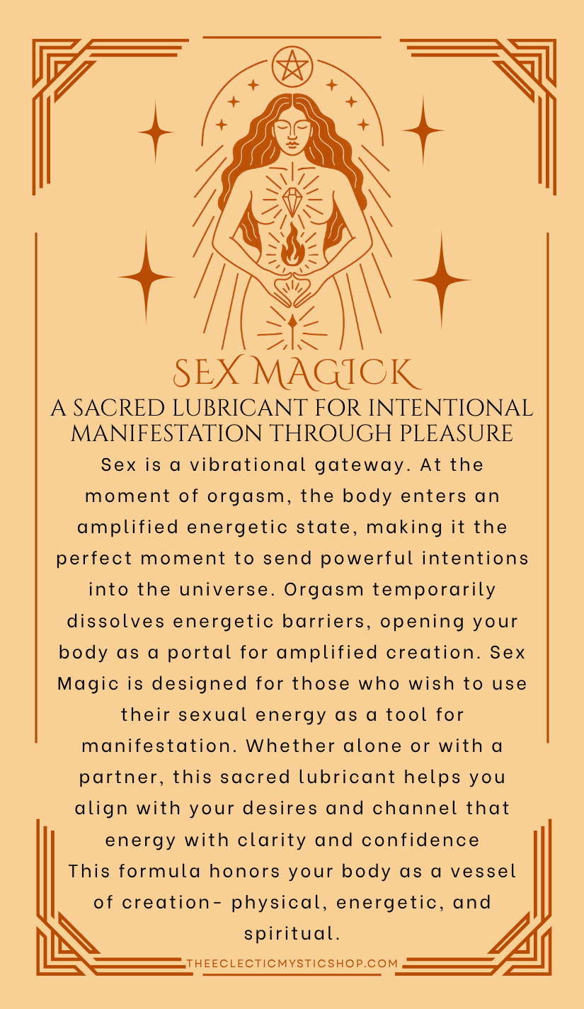 Sex Magick 8oz – Manifestation & Spiritual Pleasure