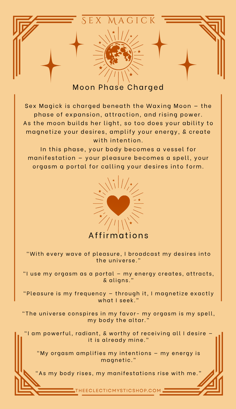 Sex Magick 8oz – Manifestation & Spiritual Pleasure