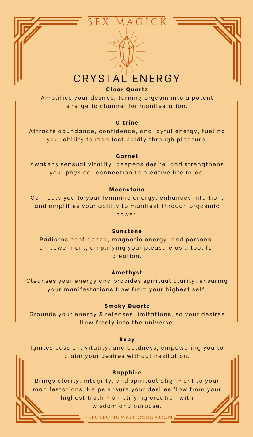 Sex Magick 8oz – Manifestation & Spiritual Pleasure