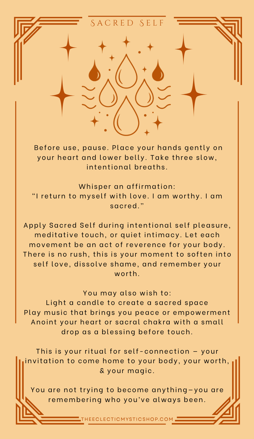 Sacred Self 8oz – Self-Love & Empowerment