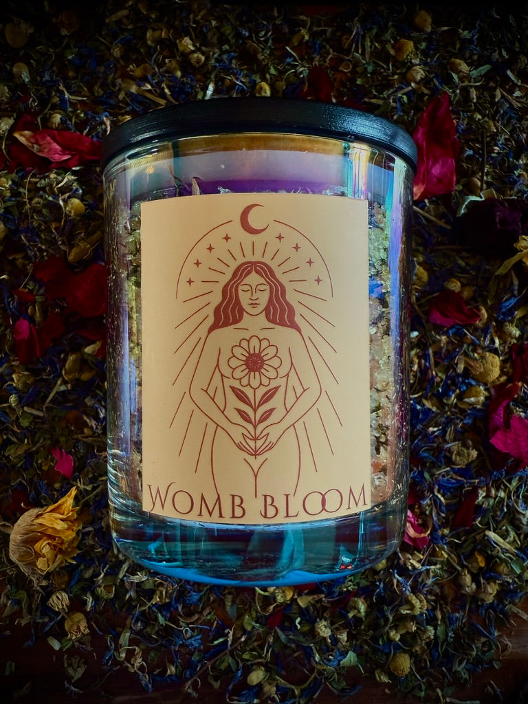 Womb Bloom – Fertility & Womb Connection Ritual Bath Soak 9oz
