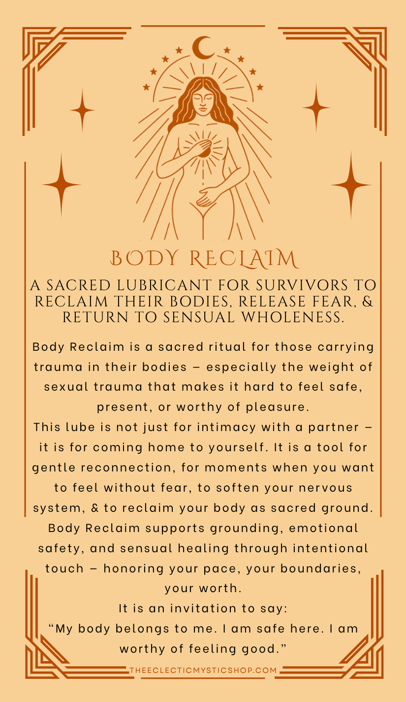 Body Reclaim 8oz - Sexual Trauma Healing