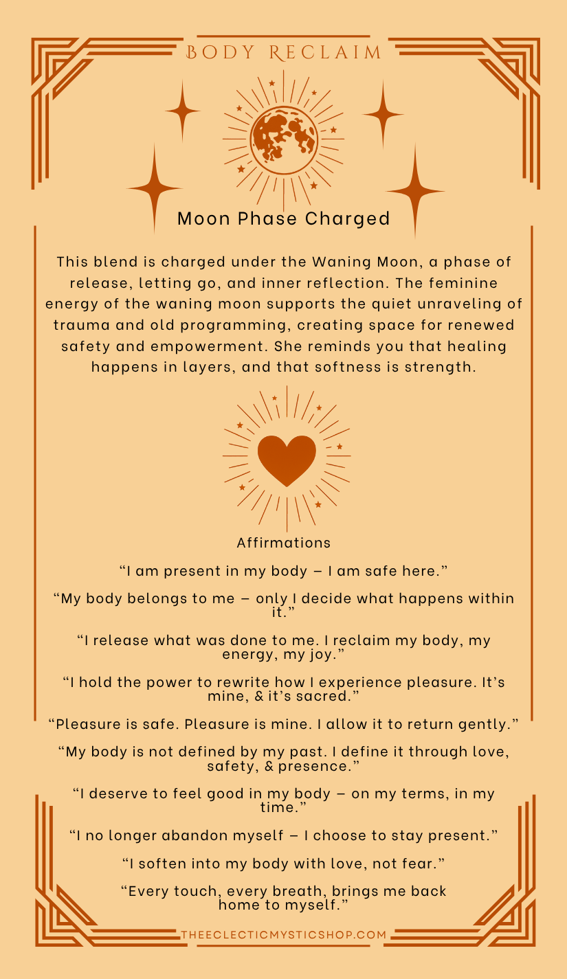 Body Reclaim 8oz - Sexual Trauma Healing