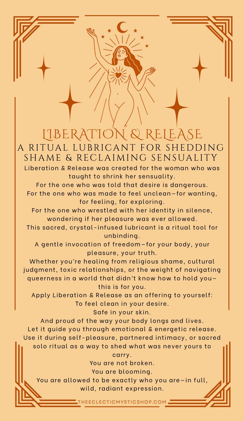 Liberation & Release 8oz – Shame Release