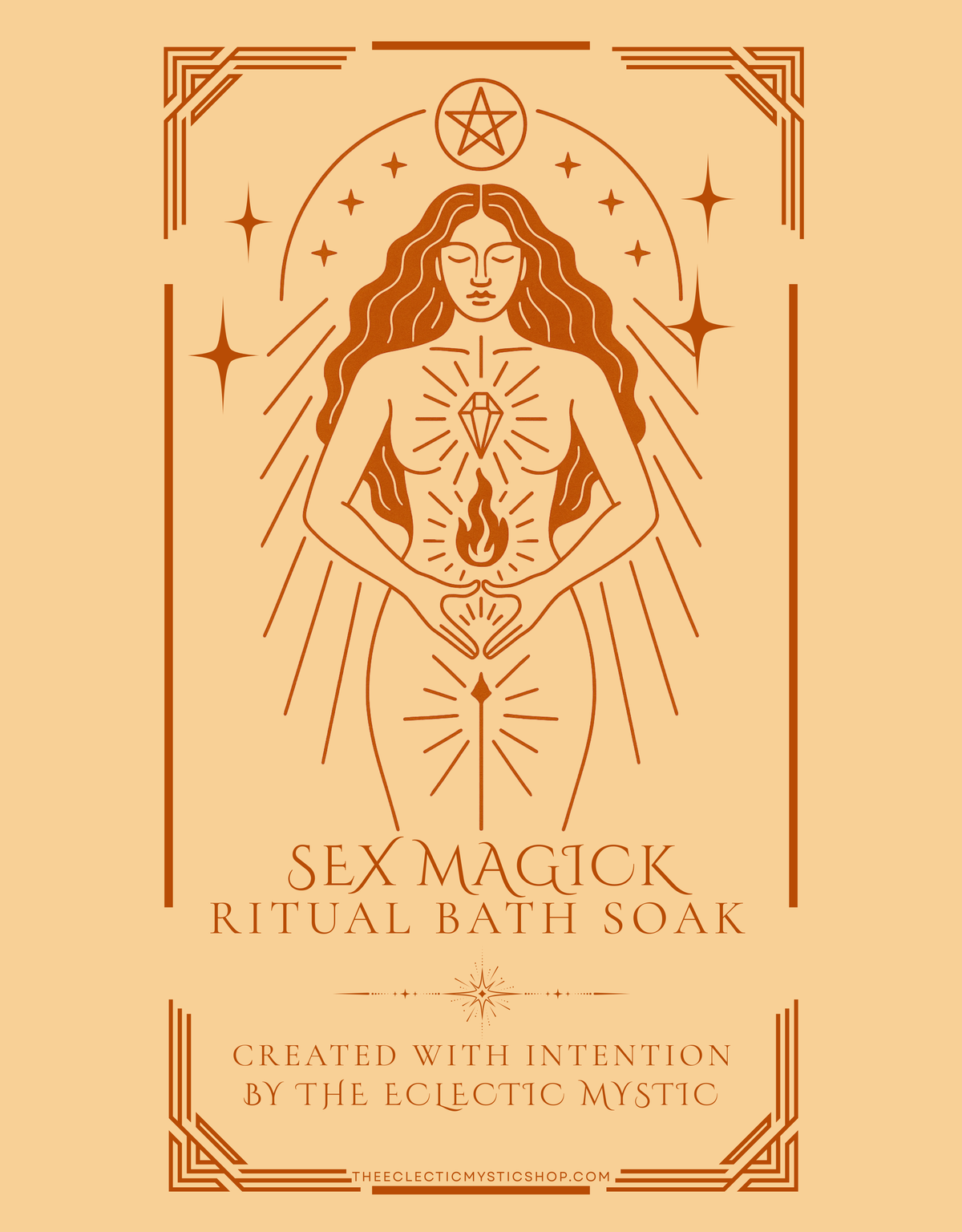 Sex Magick – Manifestation Ritual Bath Soak 9oz