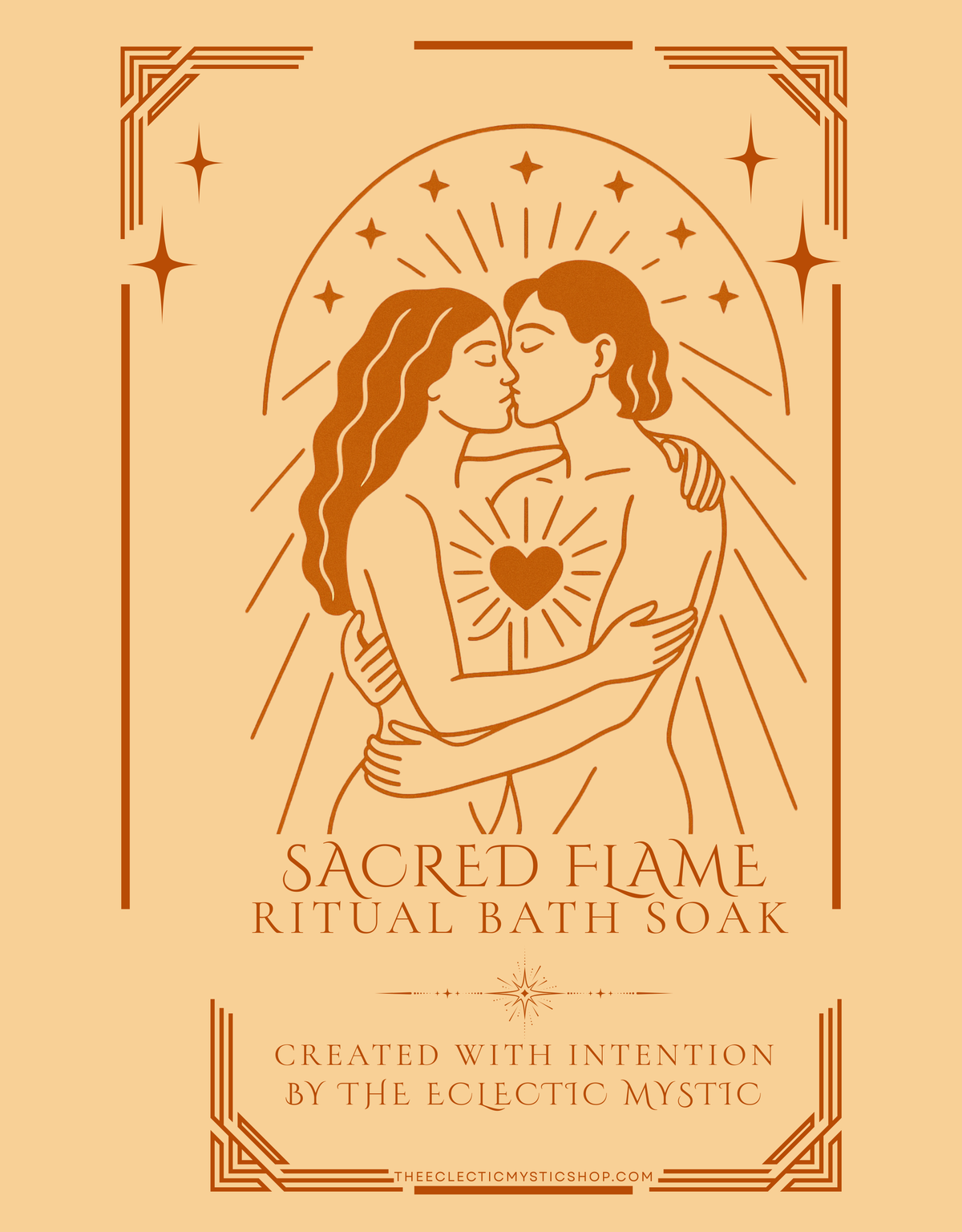 Sacred Flame - Soul Connection Herbal Bath Soak 9oz